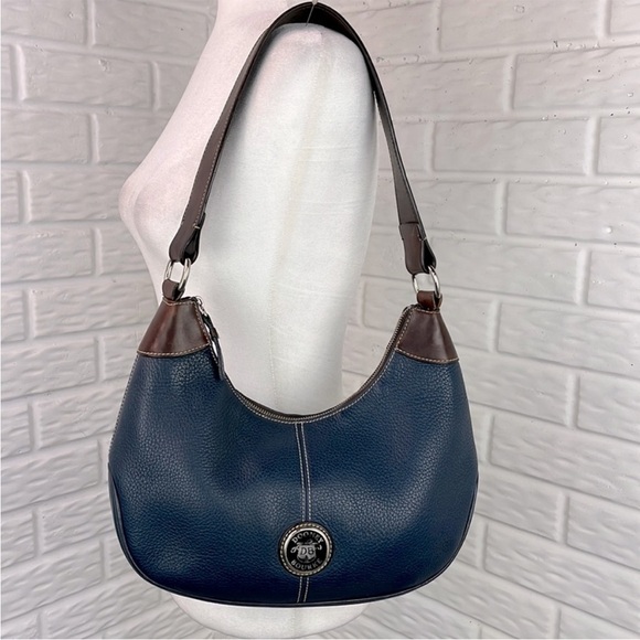 Dooney & Bourke All Weather Leather Navy Hobo Purse
Bag - Picture 14 of 14